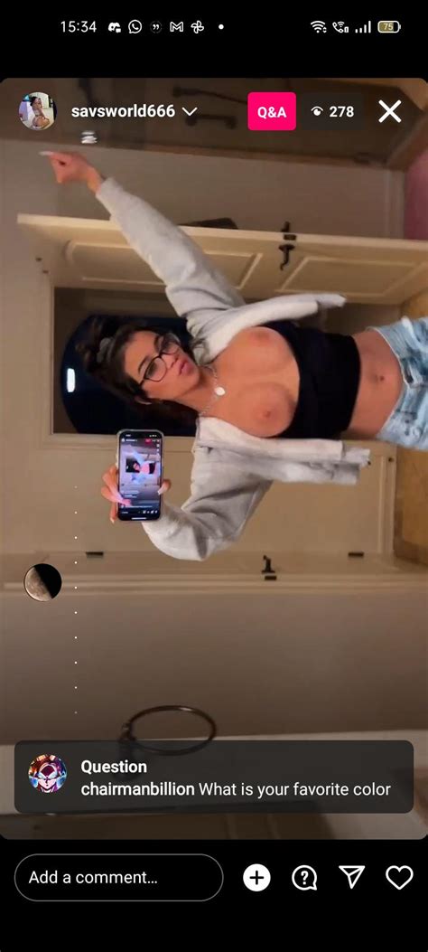 savannah sixx news|This was from her IG live on Wednesday, if you look closely.
